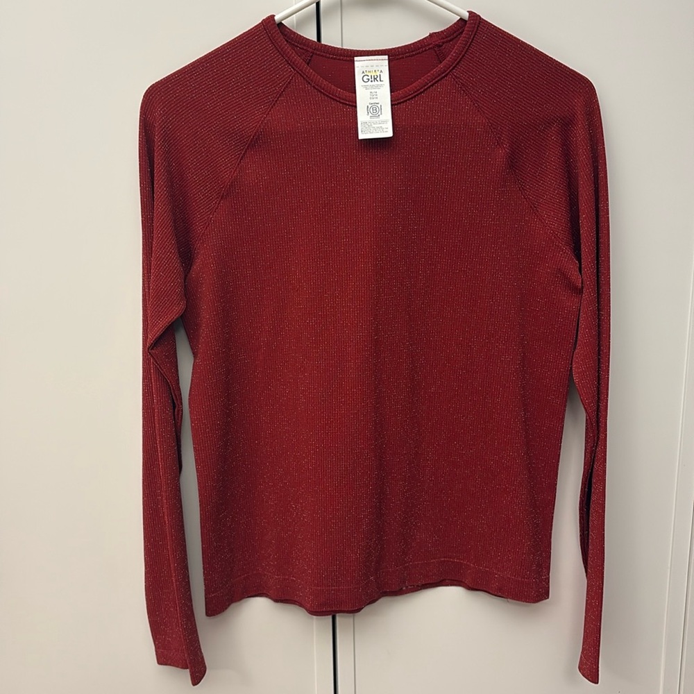 Athleta Girl Long Sleeve Top NWOT